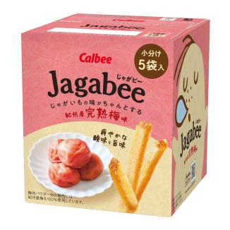 Calbee Jagabee Sour Kishu Ume Plum Potato Sticks 75g