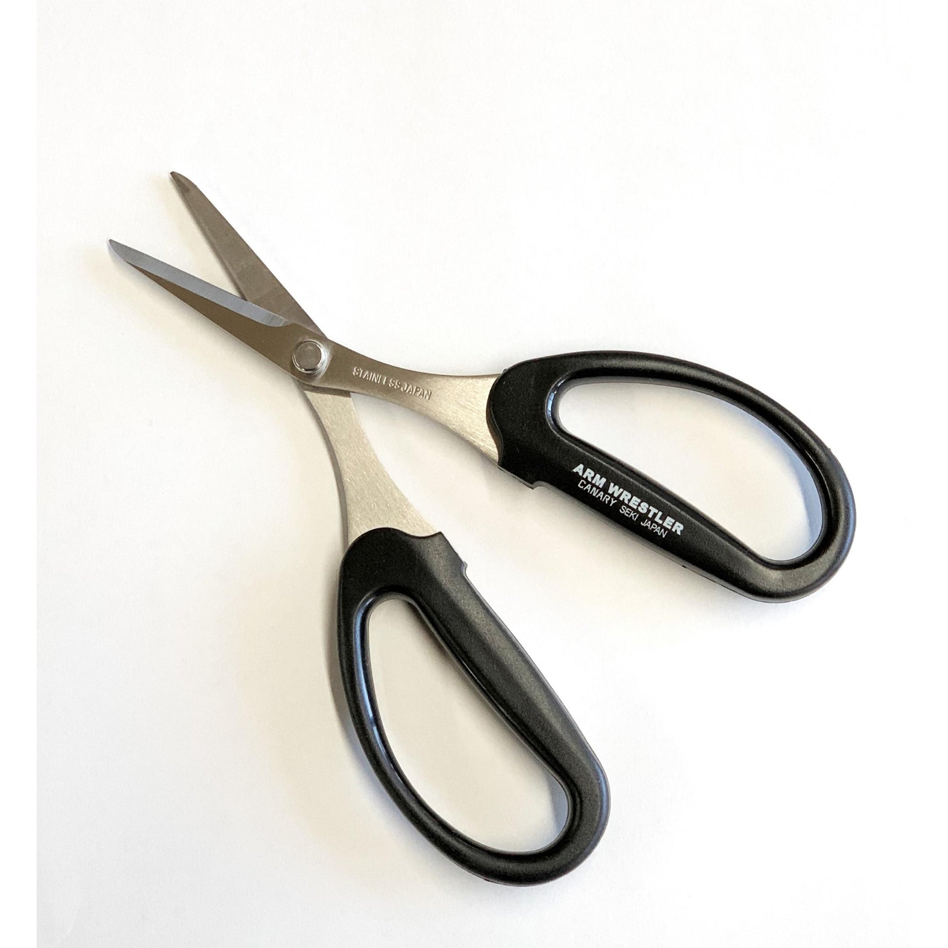 Canary Arm Wrestler Heavy-Duty Short Blade Scissors for Tough Materials