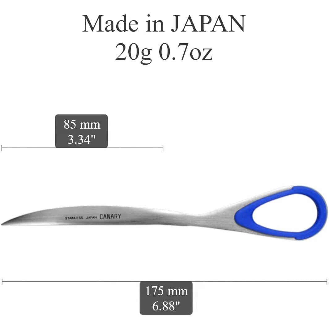 Canary Japanese Handcrafted Letter Opener 85mm Stainless Steel Blade