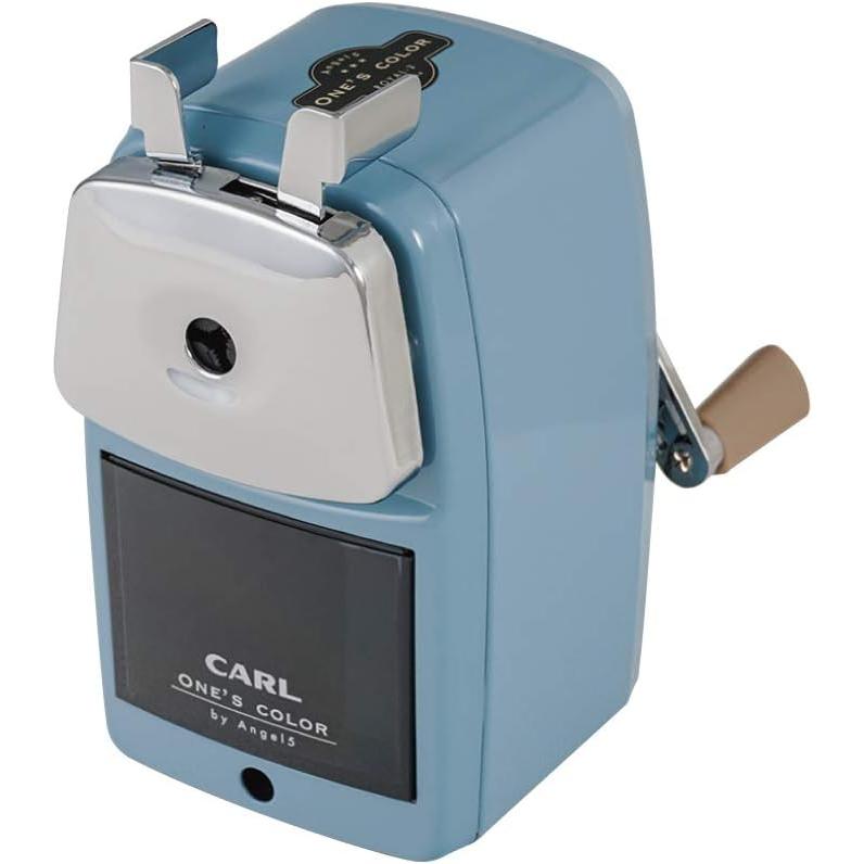 Carl Angel 5 Royal 3‑Hand Crank Manual Pencil Sharpener – Retro Japanese Design