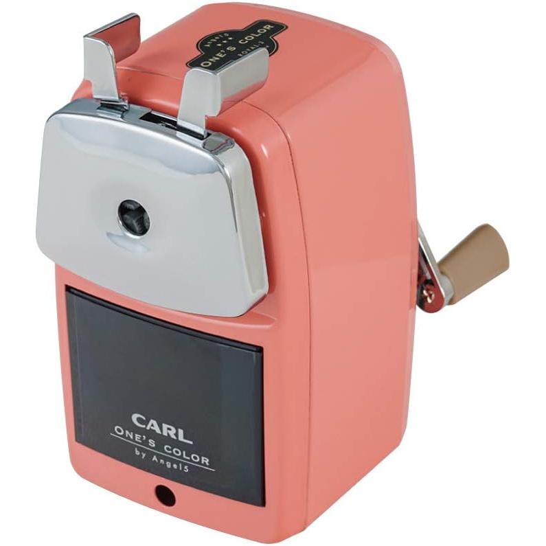 Carl Angel 5 Royal 3‑Hand Crank Manual Pencil Sharpener – Retro Japanese Design