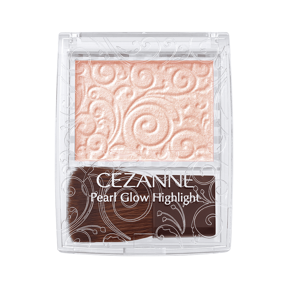 Cezanne Pearl Glow Highlighter with Brush – Radiant 2.4g