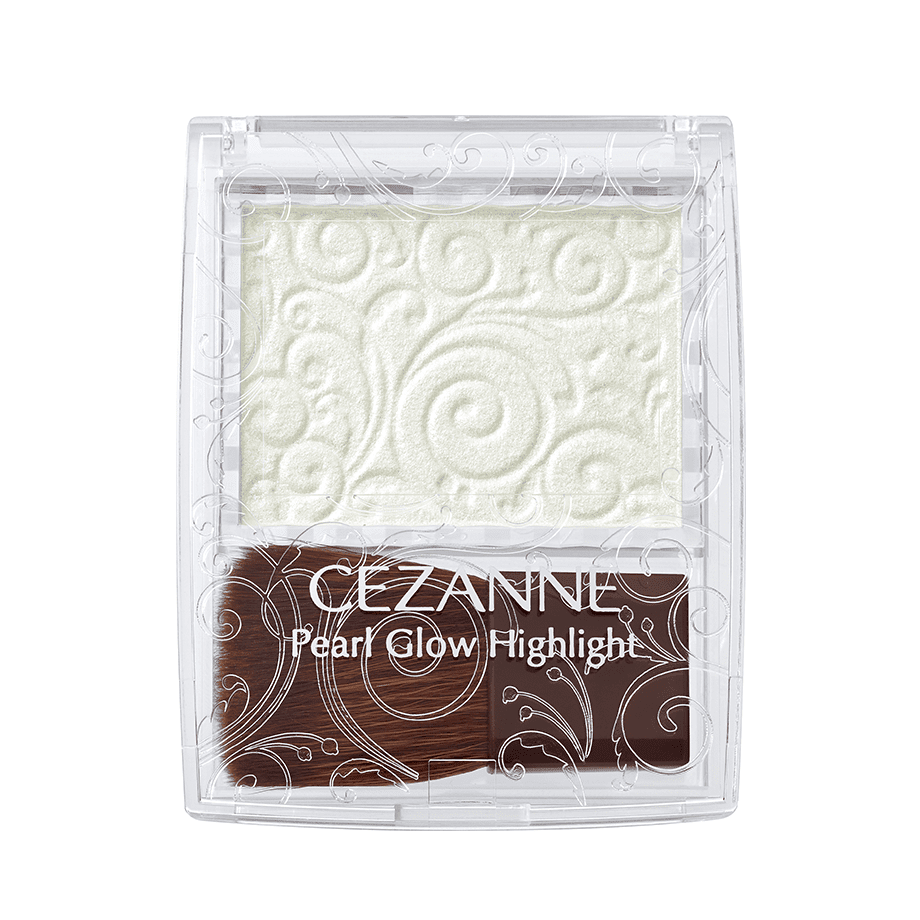 Cezanne Pearl Glow Highlighter with Brush – Radiant 2.4g