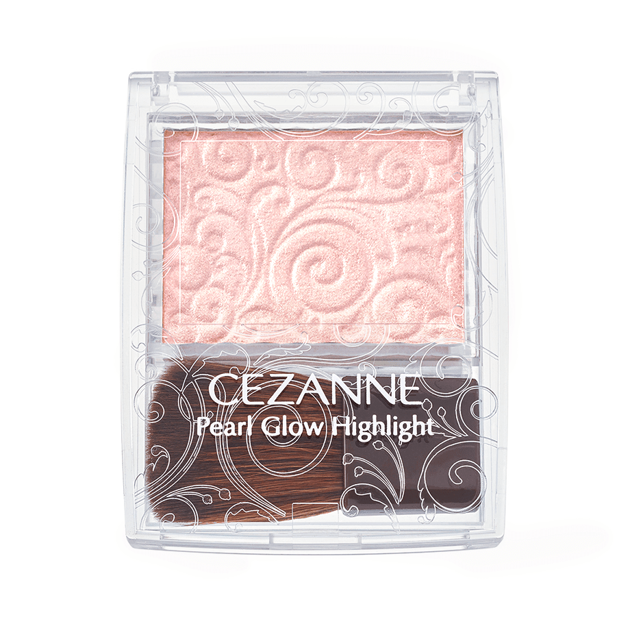 Cezanne Pearl Glow Highlighter with Brush – Radiant 2.4g