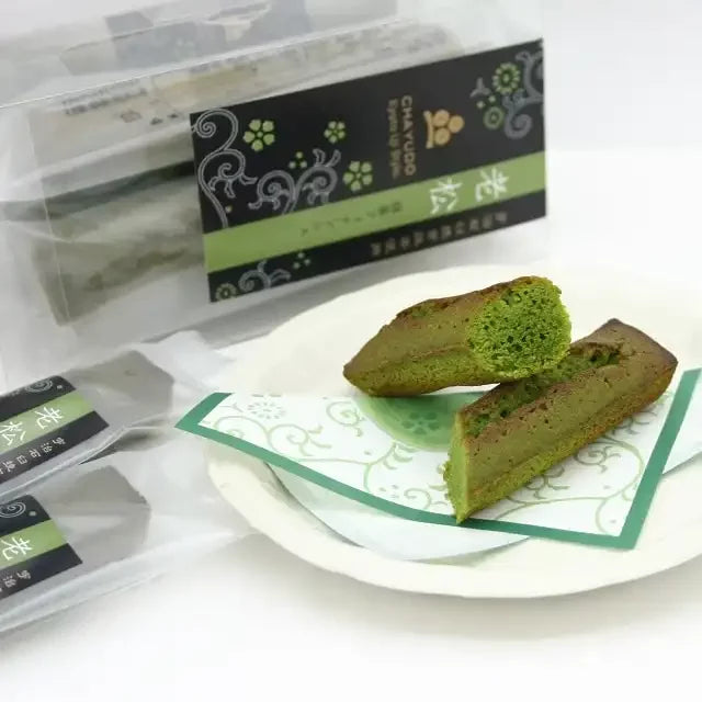 Chayudo Uji Matcha Green Tea Financier Cakes 5 Pack