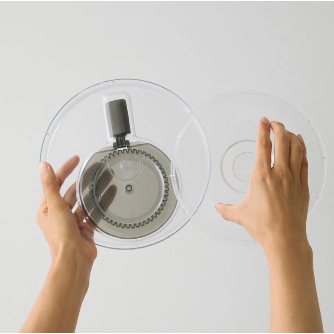 Japanese Stainless Steel 3L Salad Spinner – Quick Dry, Space‑Saving Design