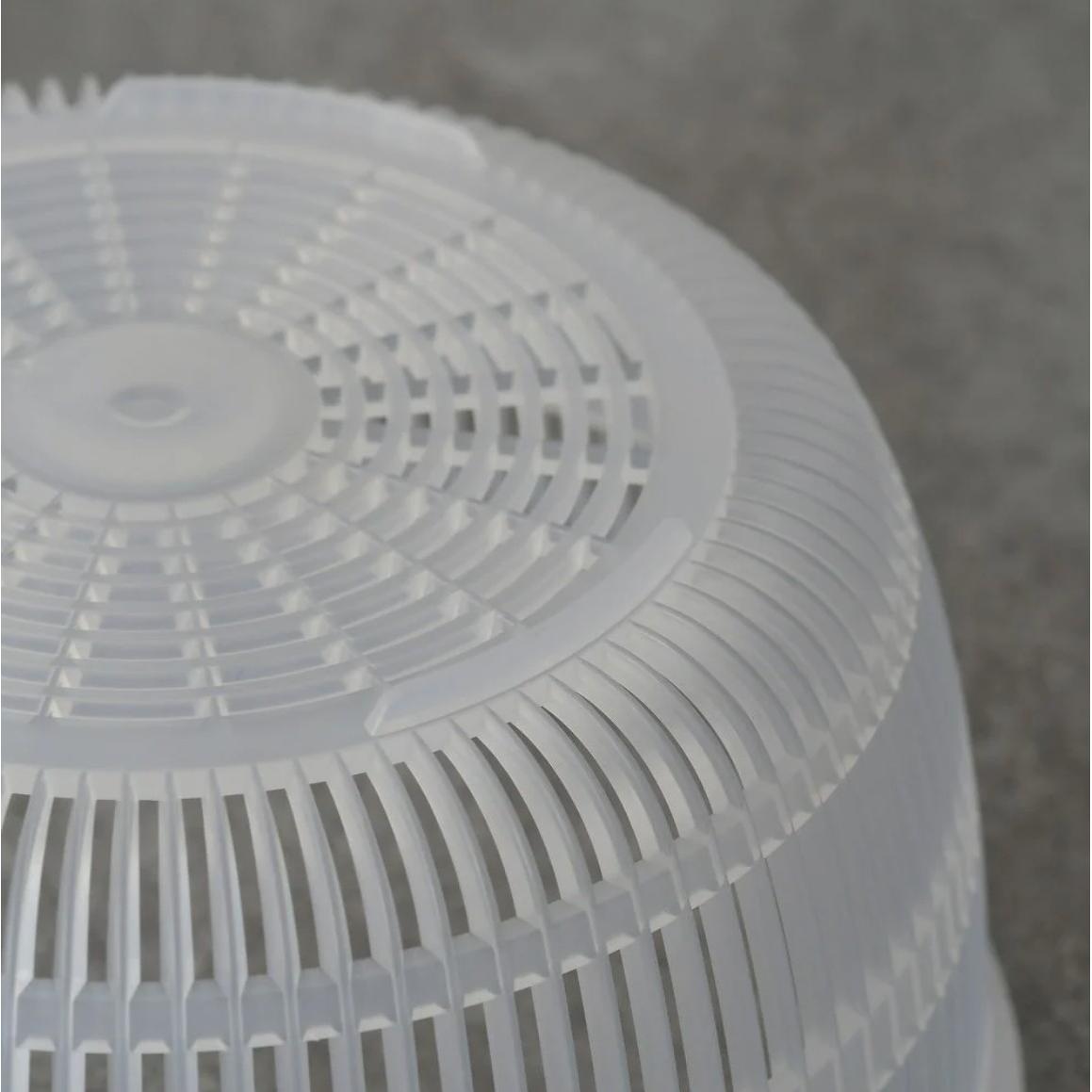 Japanese Stainless Steel 3L Salad Spinner – Quick Dry, Space‑Saving Design