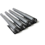 Copic Multiliner Black Pen Set - 4 Precision Artist Pens for Manga & Design