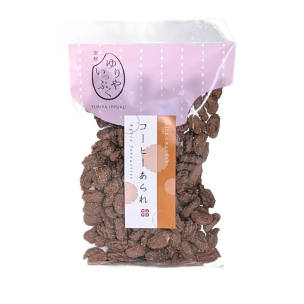 Crispy Coffee‑Flavored Senbei Sweet Rice Crackers – 88 g Japanese Snack