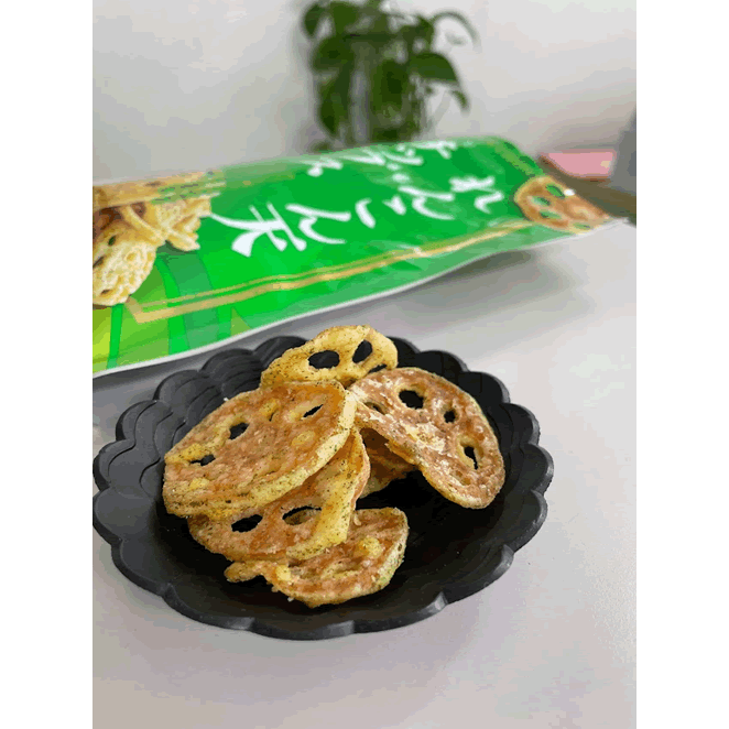 Daiko Salted Nori Lotus Root Renkon Chips – Crunchy Japanese Snack
