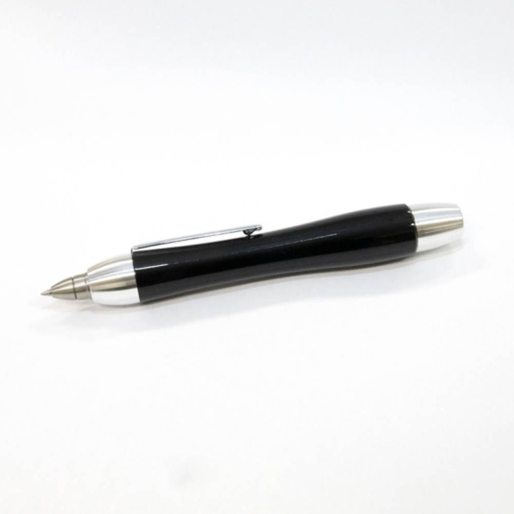 Delight Labo Elegant Piano Black Ballpoint Pen – Premium Japanese Craftsmanship