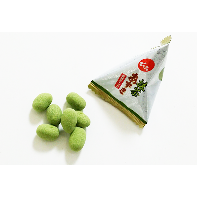 Denroku Premium Matcha Chocolate‑Coated Azuki Amanatto – 6 × 70 g Packs