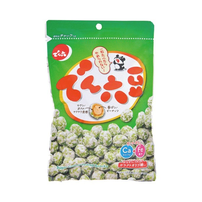Denroku Mame Sugar-Coated Peanut Snack 95g Pack of 3