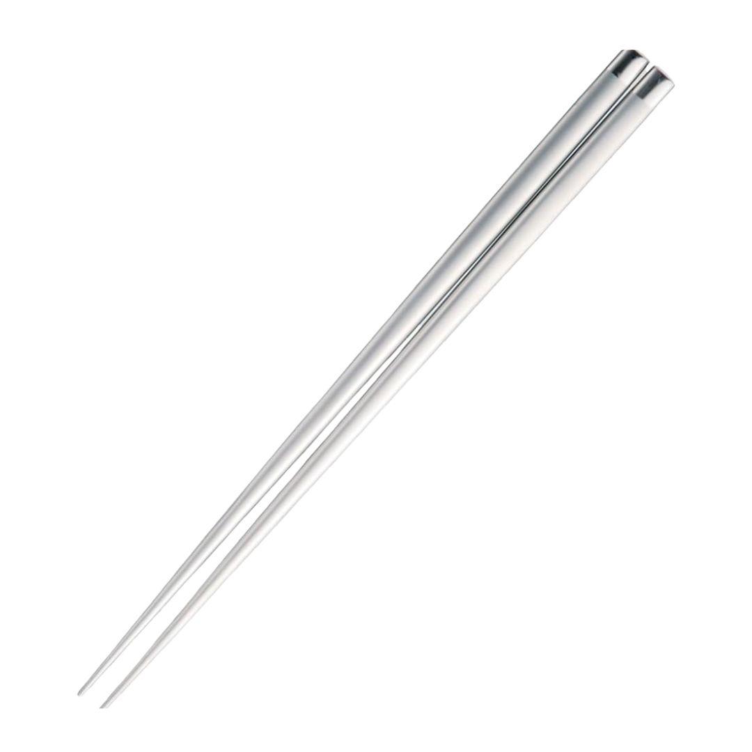 Premium Matte-Finish Stainless Steel Chopsticks 220mm Durable Japanese Craft