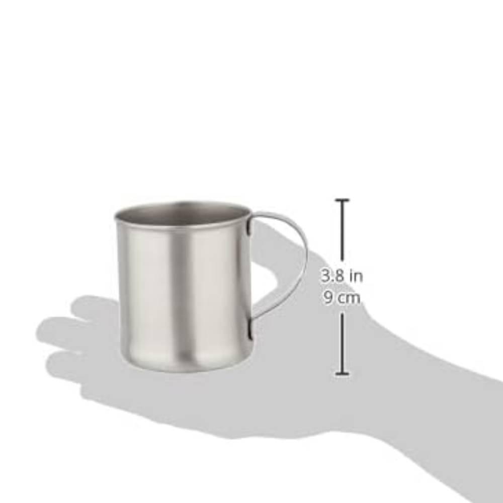 Enjuku 300ml Brushed Stainless Steel Mug – Durable Japanese Craftsmanship