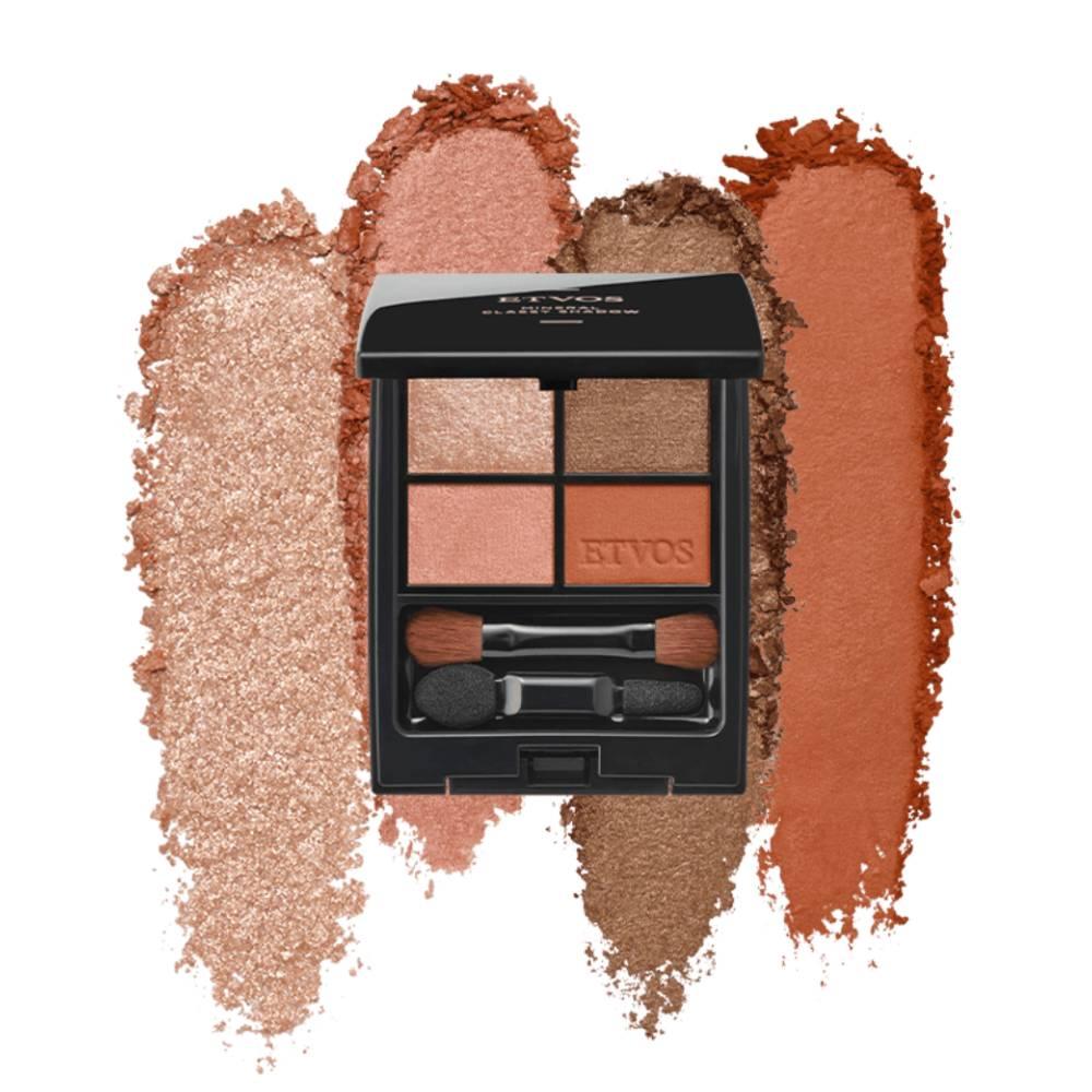 Etvos Mineral Classy Semi-Matte Shimmer Eyeshadow Palette Four