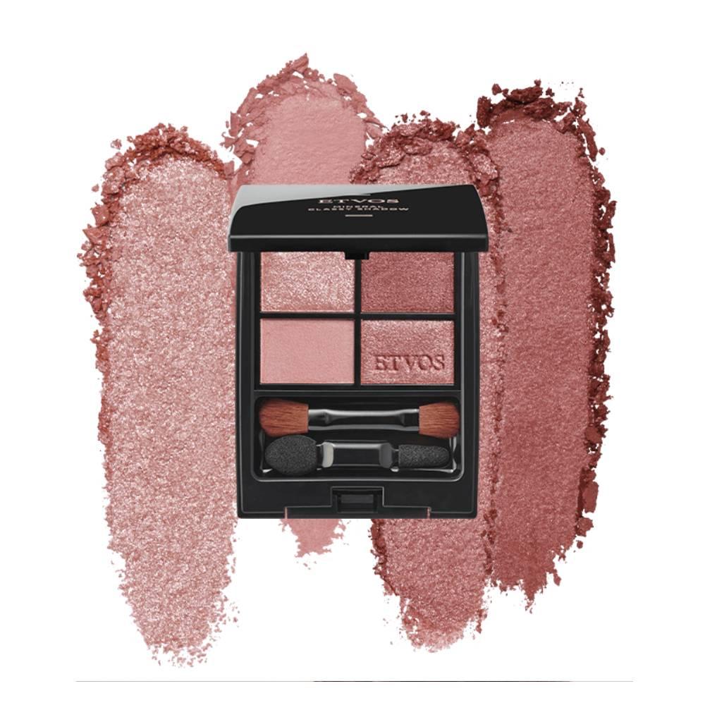 Etvos Mineral Classy Semi-Matte Shimmer Eyeshadow Palette Four