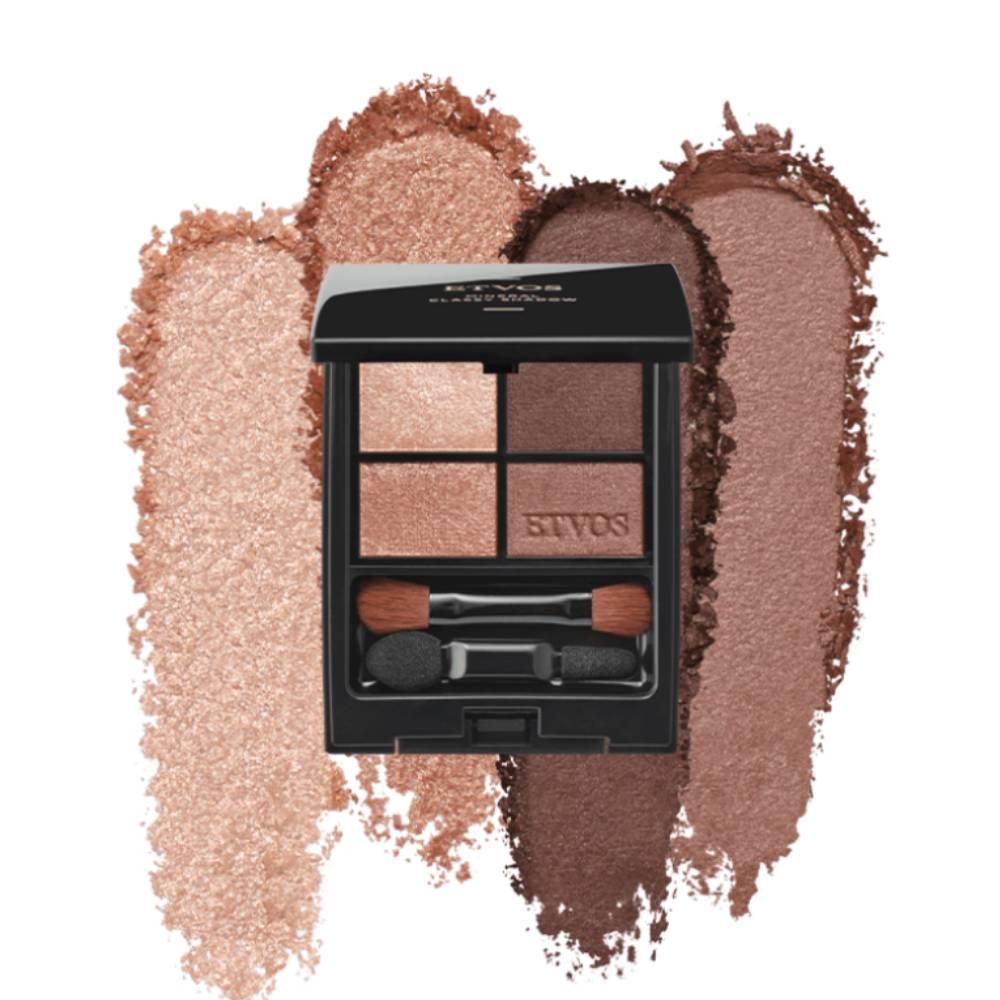 Etvos Mineral Classy Semi-Matte Shimmer Eyeshadow Palette Four
