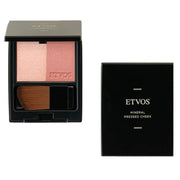 Etvos Mineral Pressed Cheek Two‑Tone Blush Palette 4.5g – SPF20