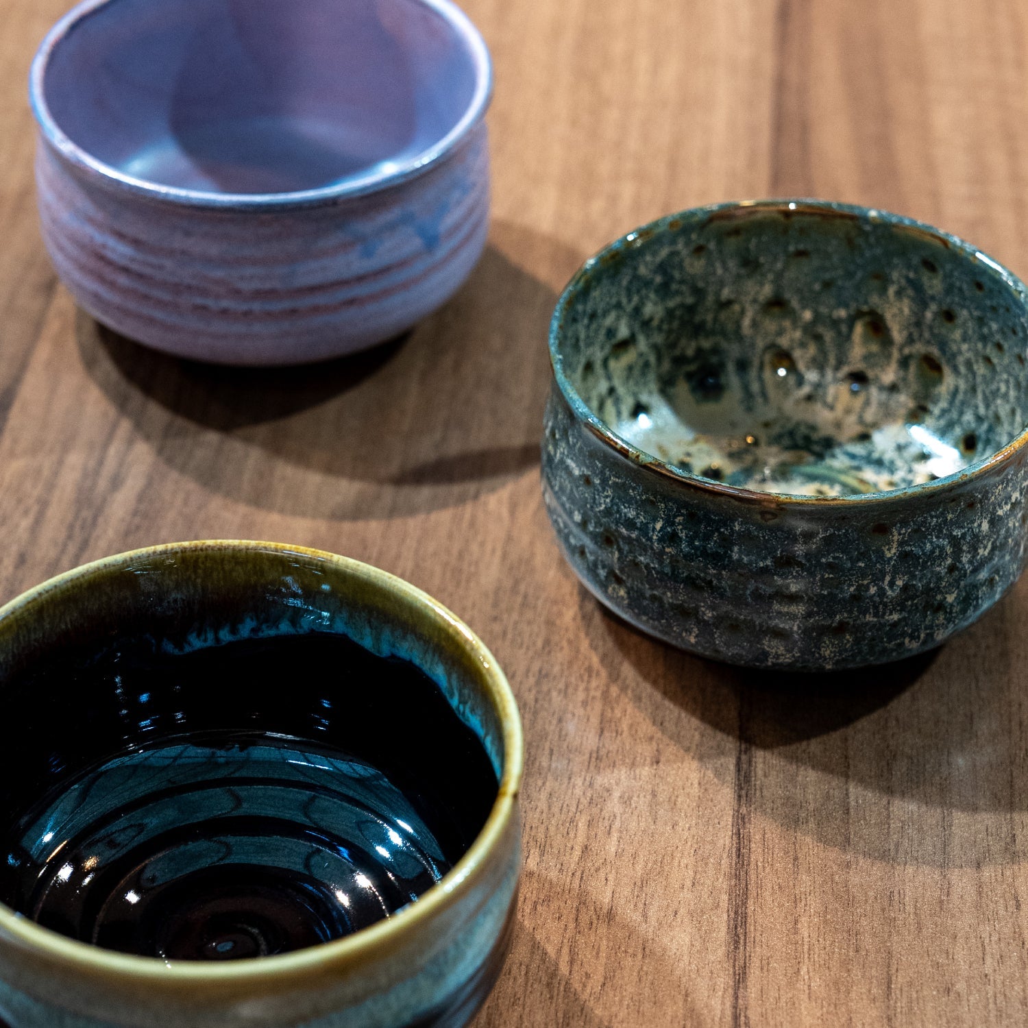 Hasami Rustic Yohen Matcha Tea Bowl with Wooden Gift Box