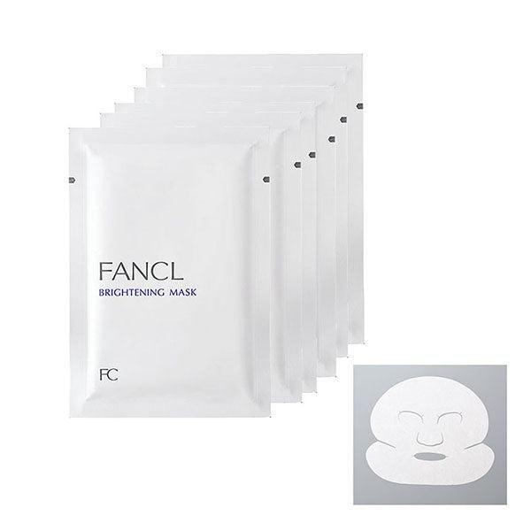 FANCL Hydrating Brightening Facial Mask – 6 Sheet Treatment