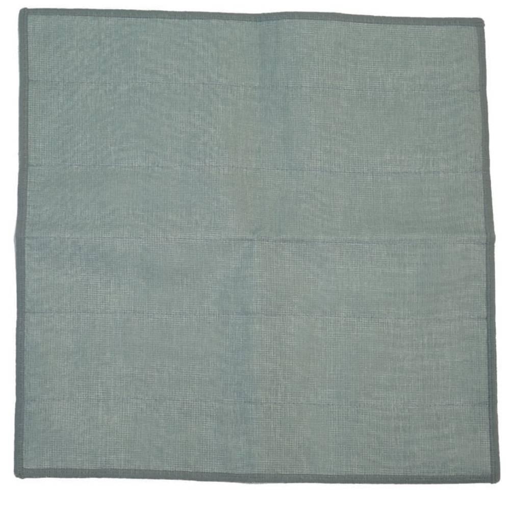 Five‑Layer Muslin Dish Cloth – Soft Blue‑Grey Cotton Towel for Gifting