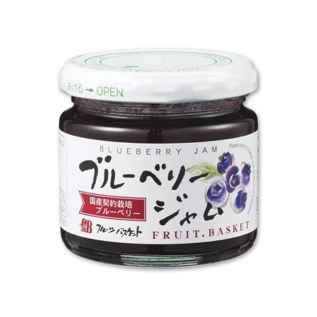 Organic Japanese Blueberry Jam – Pesticide‑Free Fruit Basket 140g
