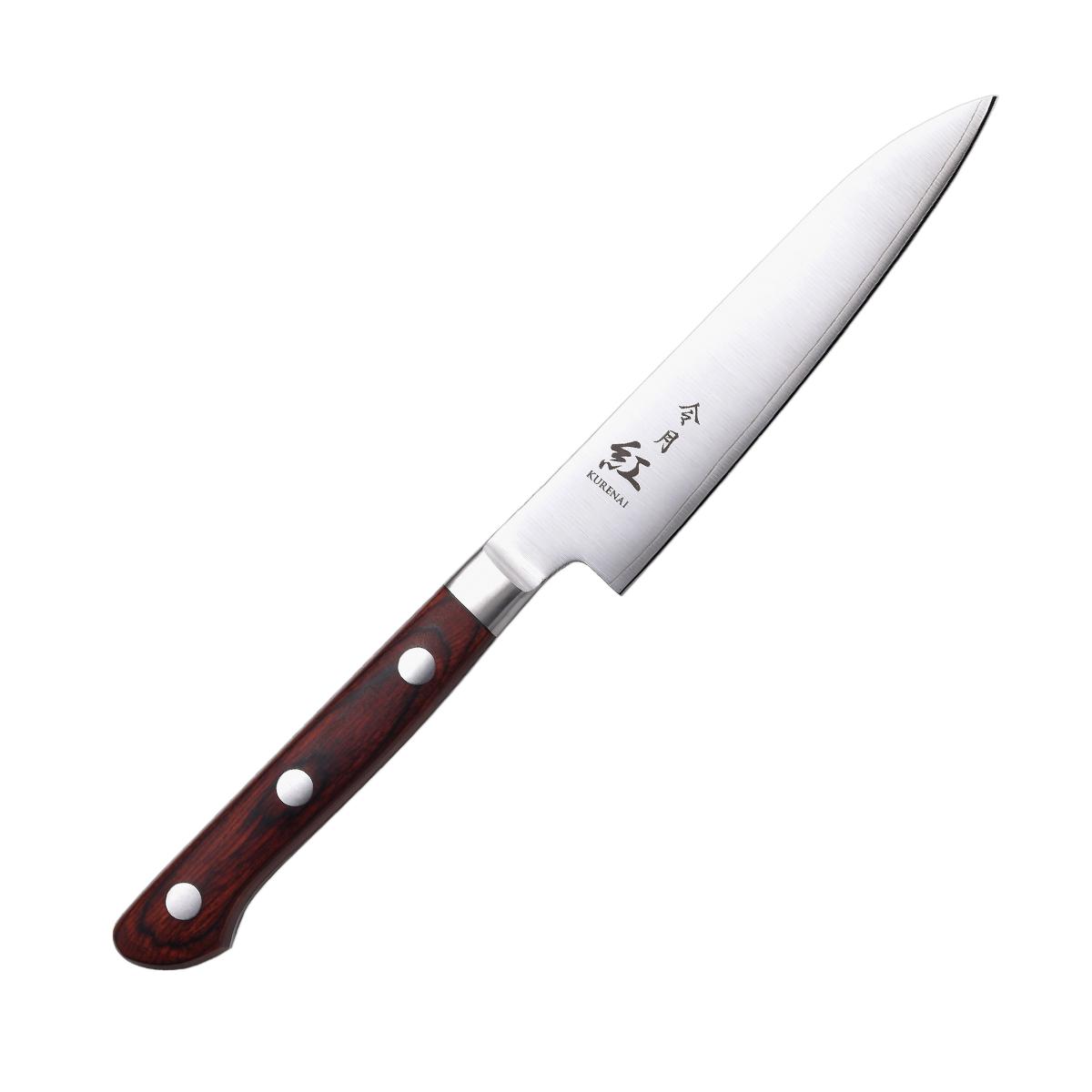 Fuji Kurenai 120mm Petty Knife – Ultra‑Sharp Molybdenum Vanadium Japanese Chef Knife