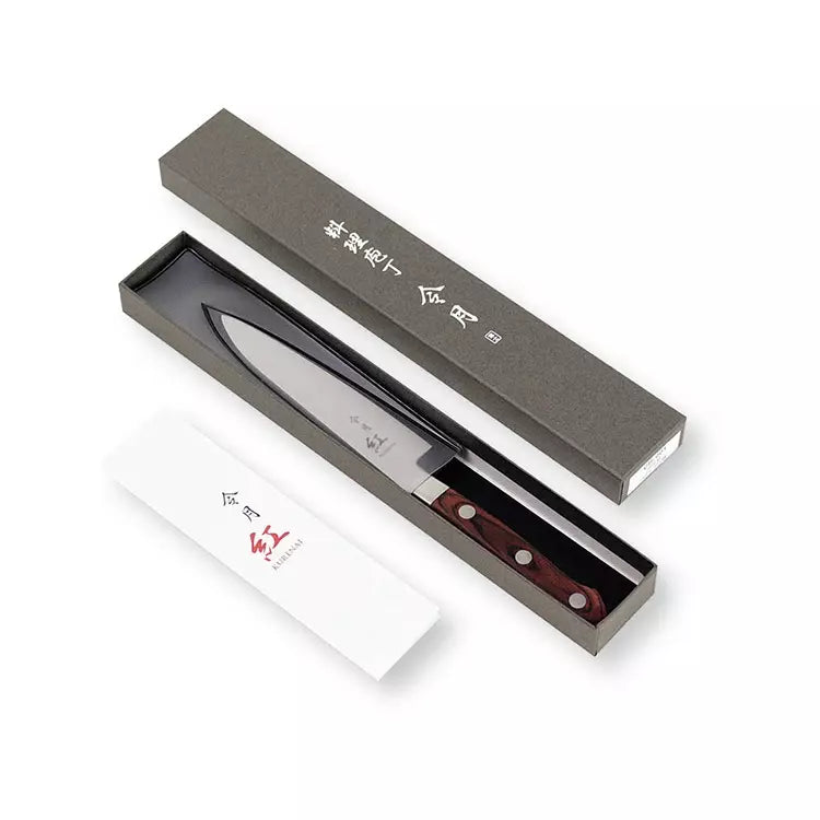 Fuji Kurenai 120mm Petty Knife – Ultra‑Sharp Molybdenum Vanadium Japanese Chef Knife