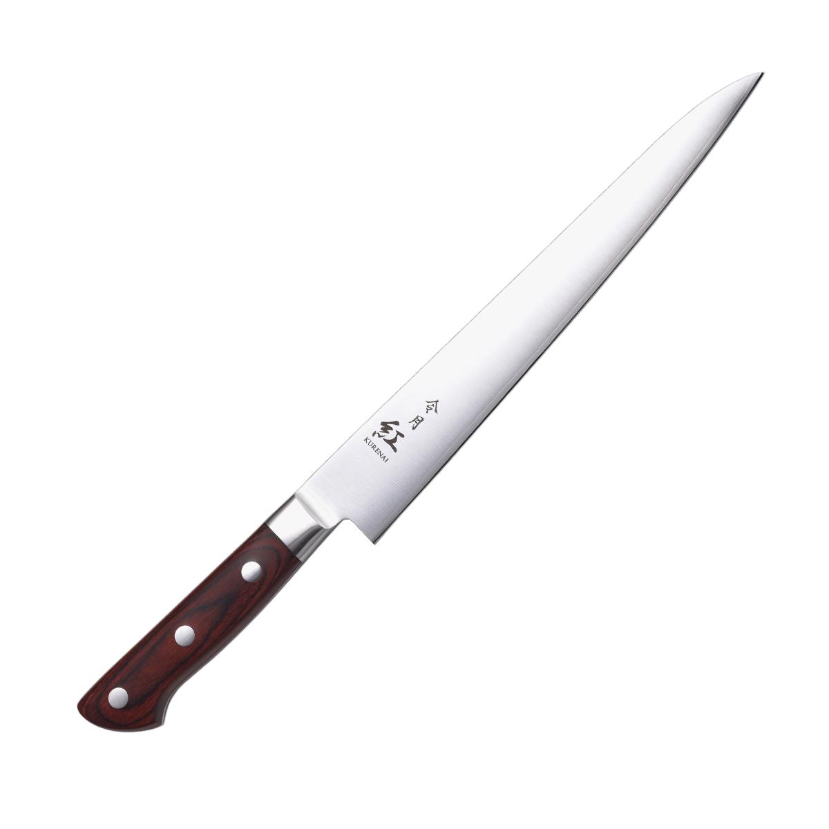 Fuji Kurenai 240mm Sujiki Slicing Knife – Ultra Sharp Japanese Blade