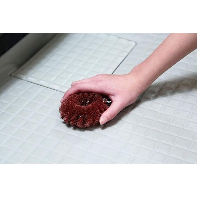 Durable Premium Fujisho Copper Antibacterial Tawashi Non‑Scratch Scrubber