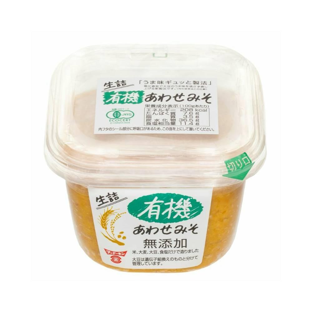 Fundokin Raw Organic Mixed Miso Paste Nama Awase 500g