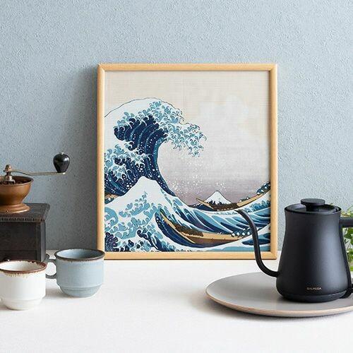 Organic Cotton Furoshiki Wrapping Cloth – Great Wave Design 48x48cm