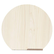 Handcrafted Self-Standing Hinoki Cutting Board with Walnut Base