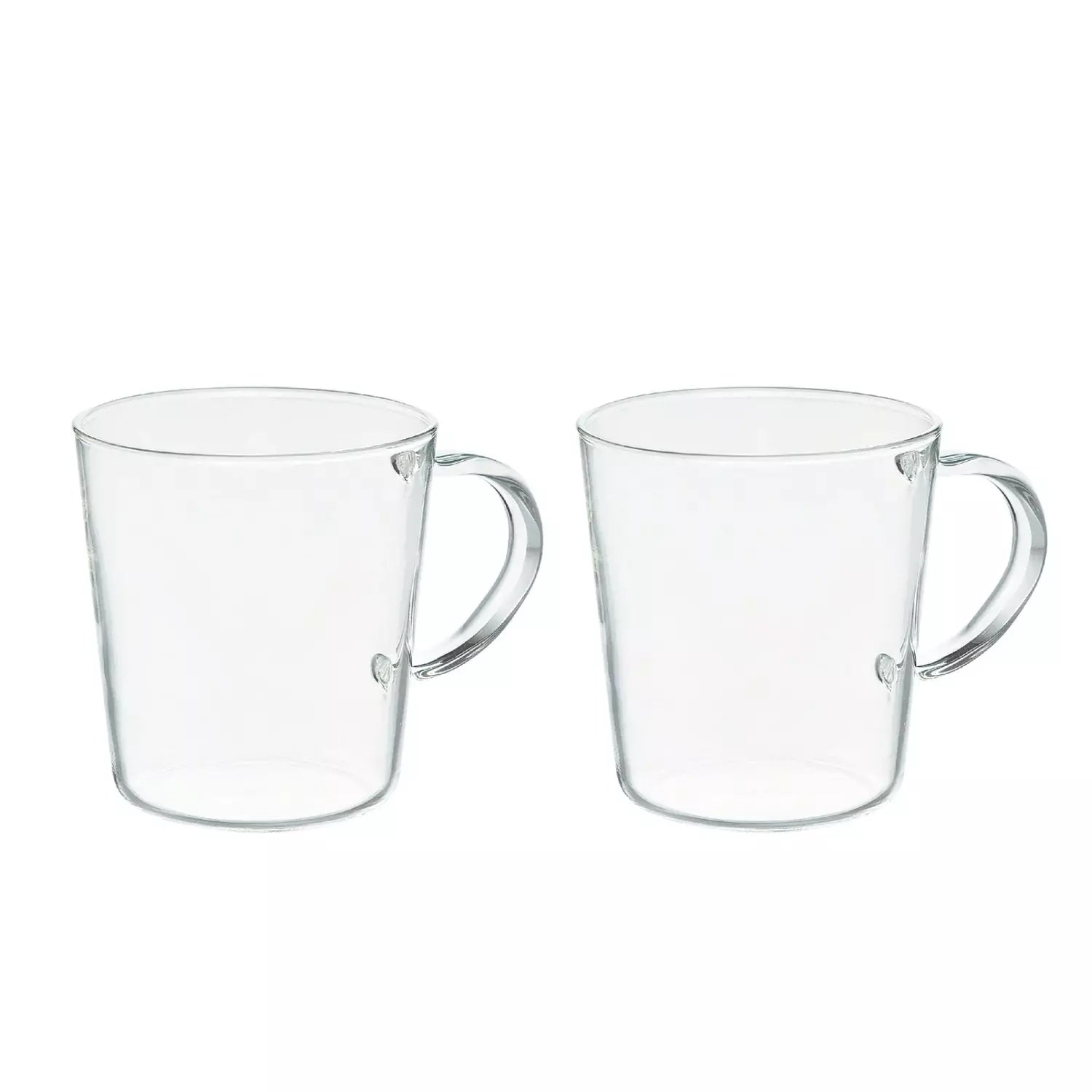 Hario Heat-Resistant Glass Mug Set 300ml Transparent Japanese Craft