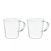 Hario Heat-Resistant Glass Mug Set 300ml Transparent Japanese Craft
