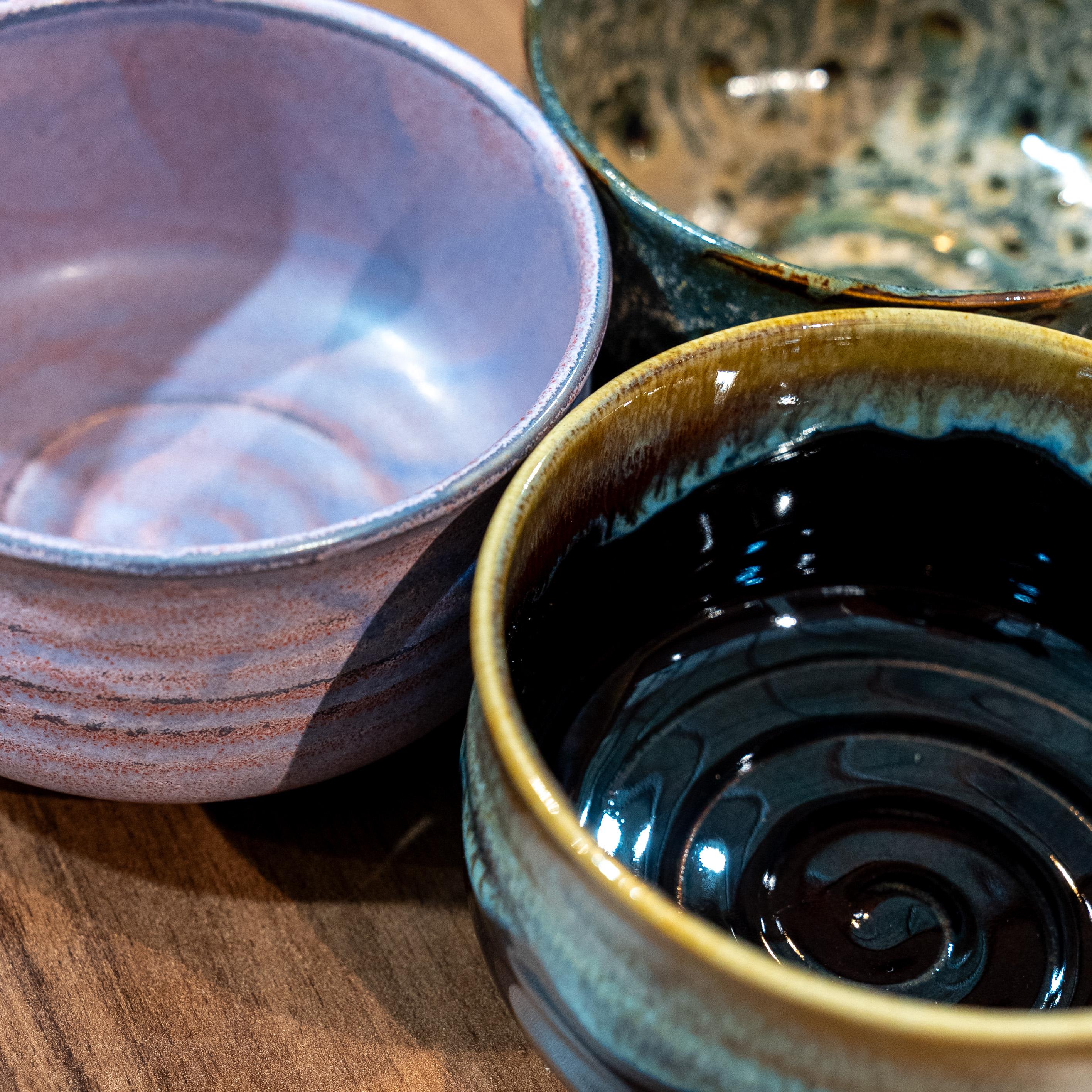 Handcrafted Hasami Porcelain Pink Matcha Bowl with Wooden Gift Box