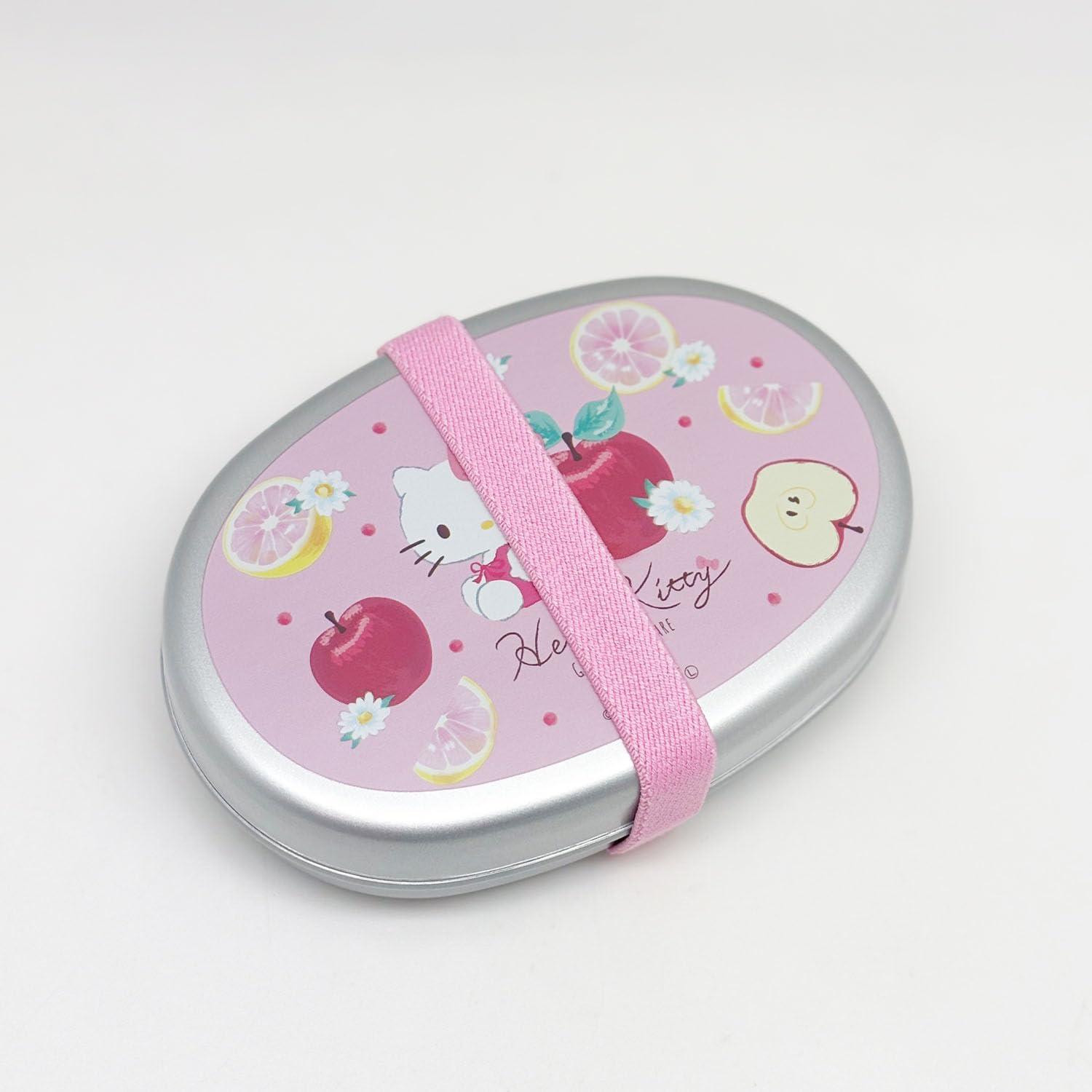 Hello Kitty Pink Aluminum Bento Box 350ml Kids Lunch Container