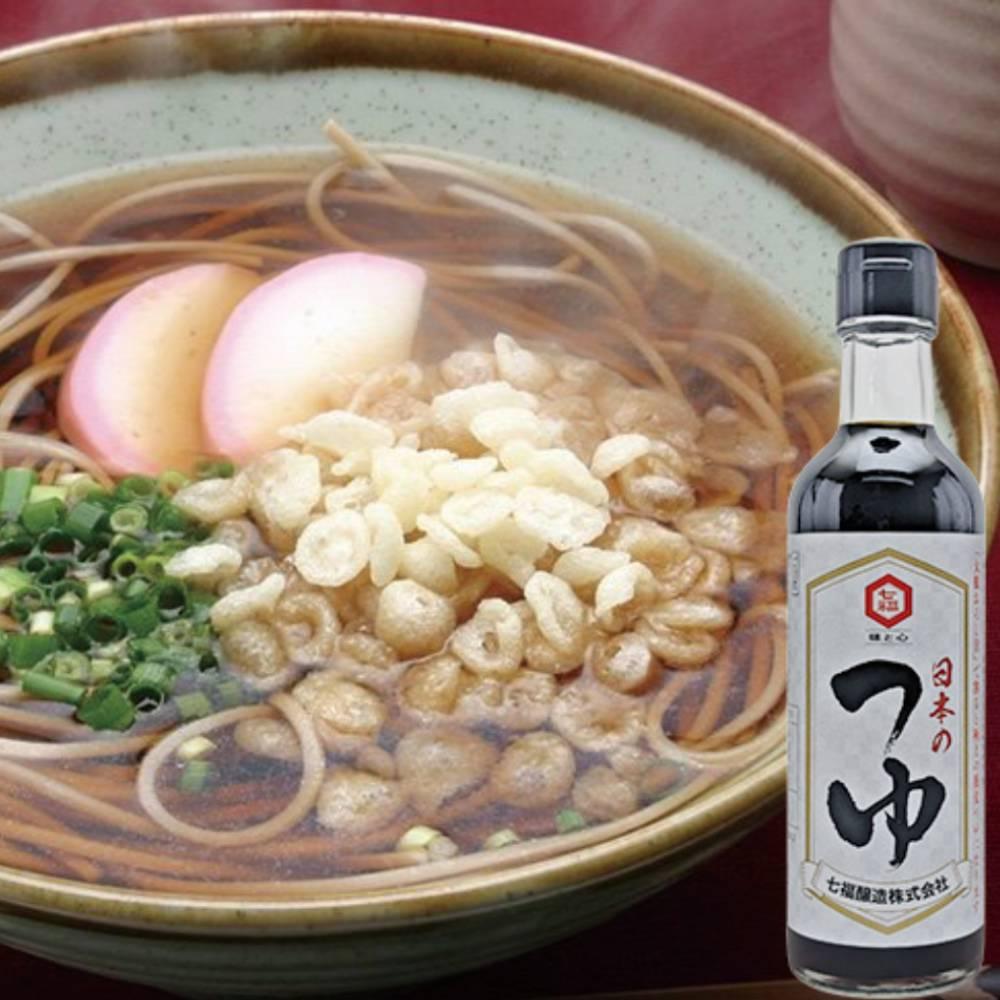 Award-Winning Hichifuku Soba Tsuyu Soup Stock 300ml Japanese Dashi