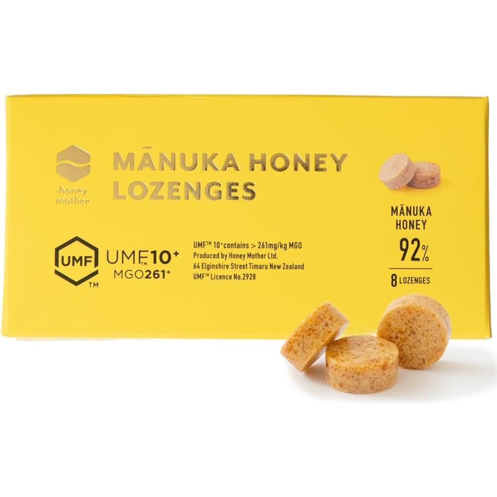 Honey Mother Premium UMF10+ Manuka Honey Lozenges – 8 Count