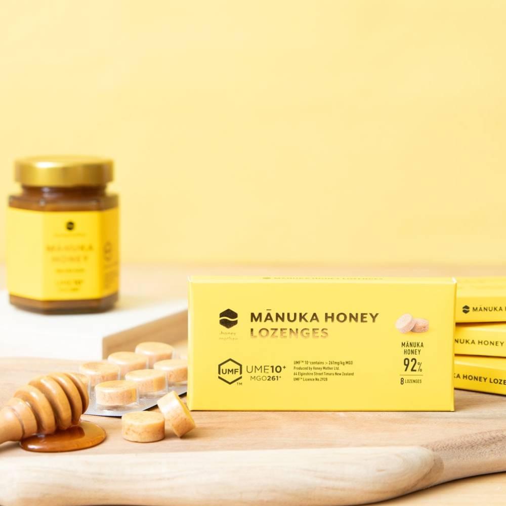 Honey Mother Premium UMF10+ Manuka Honey Lozenges – 8 Count