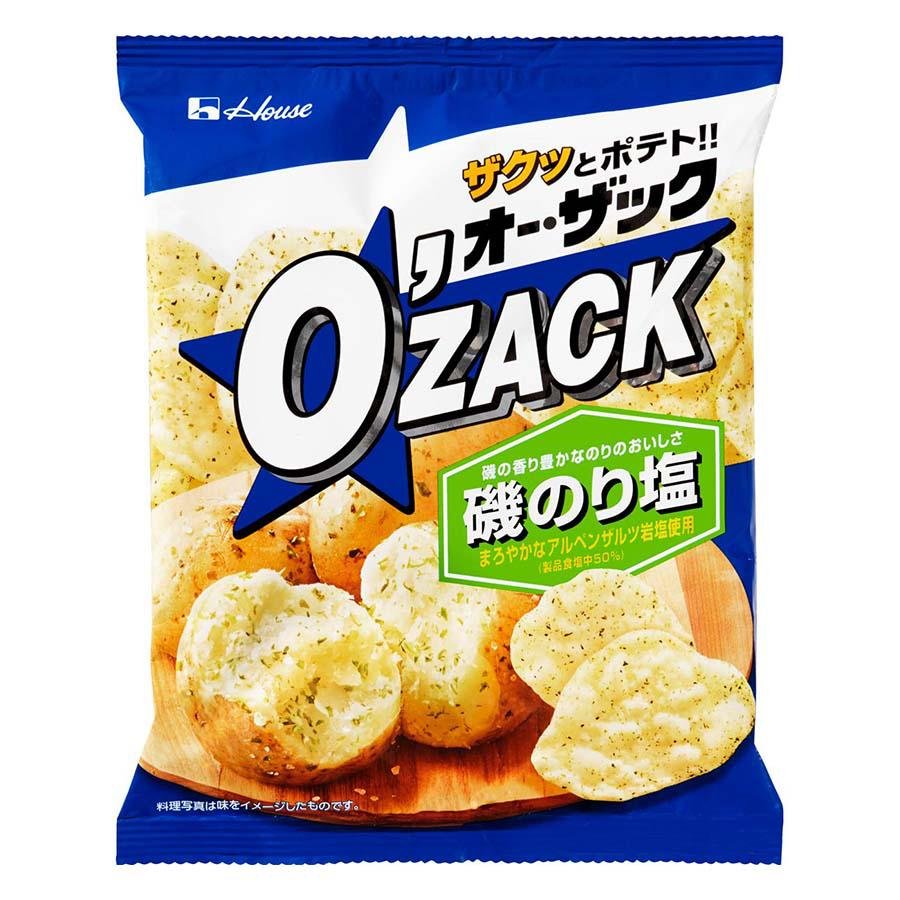 House O'zack Norishio Salted Seaweed Crunchy Potato Chips – 3 Pack