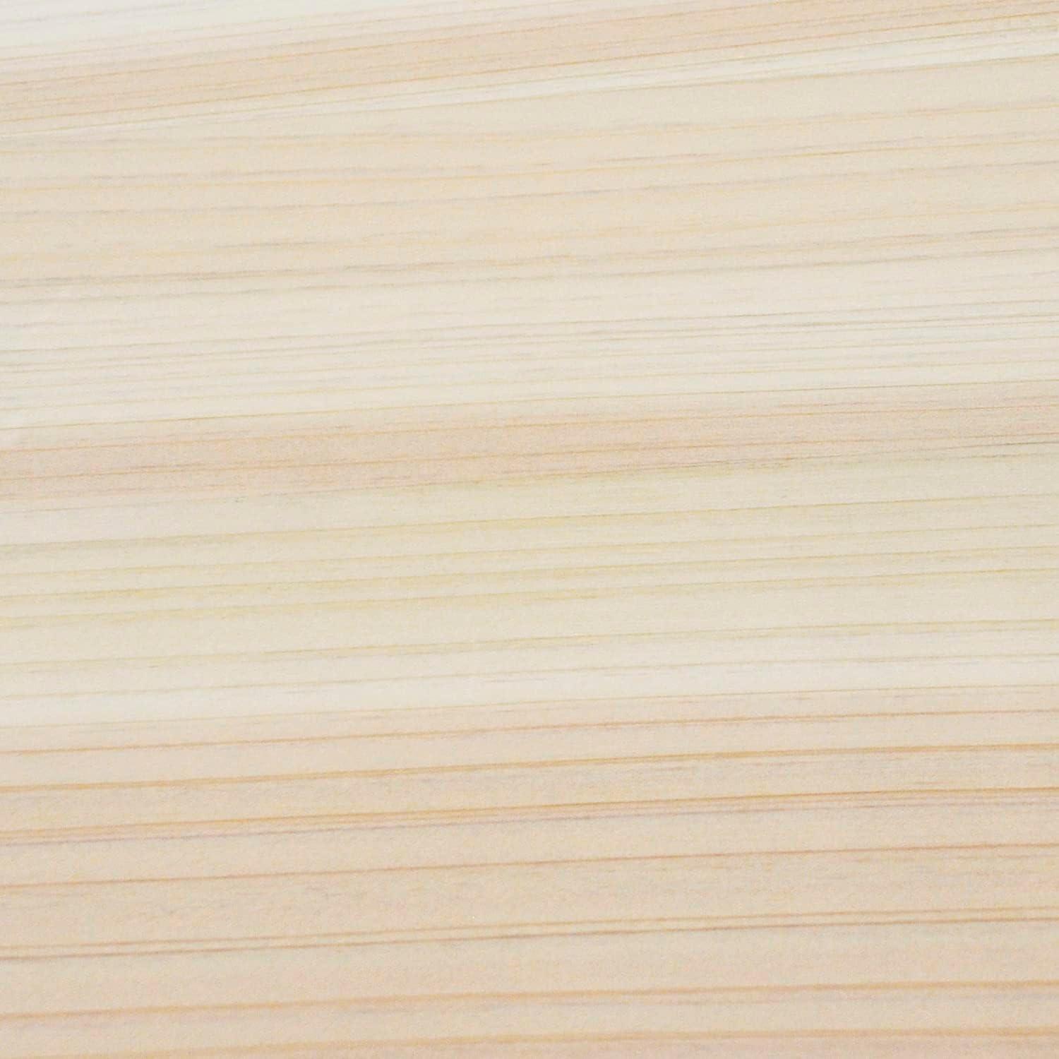 Ichihara Handcrafted Spruce Wood Sushi Serving Tray 21cm