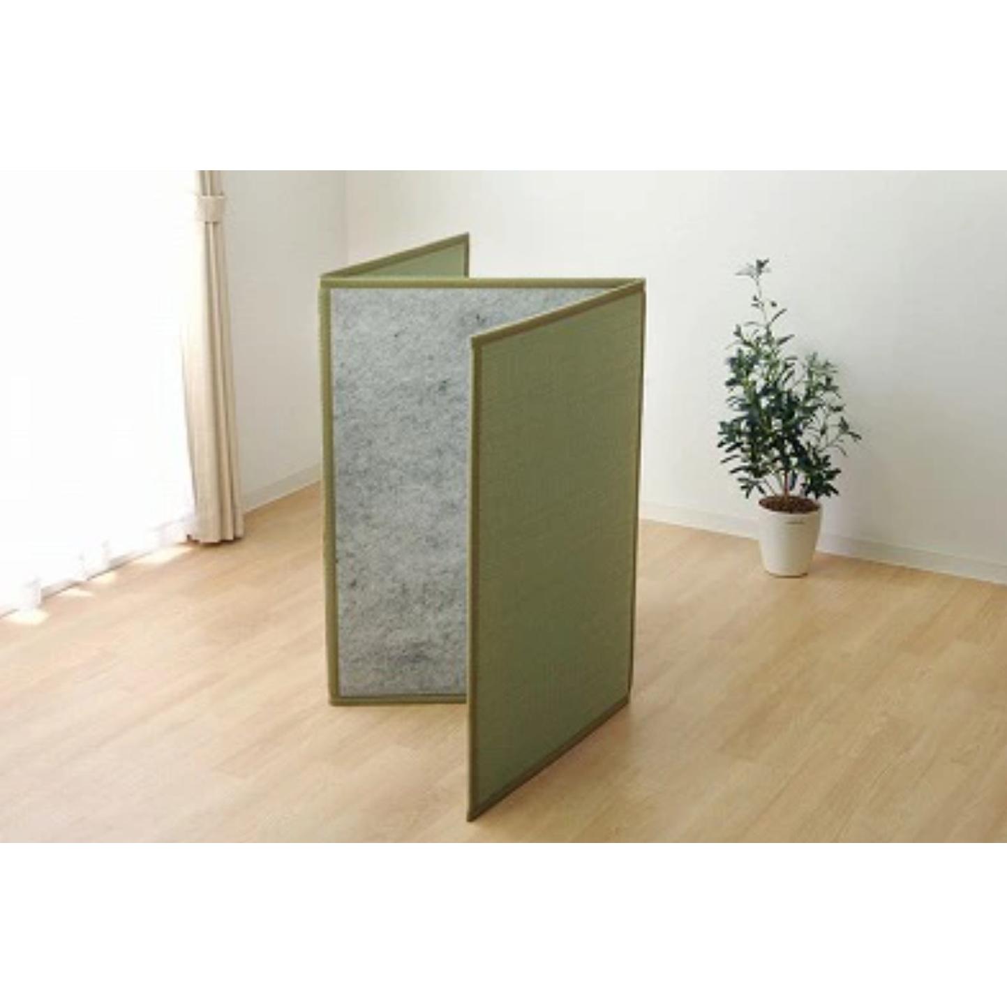 Ikehiko Japanese Tatami Mat Futon Base Semi-Double - 3-Piece Rush Grass Set