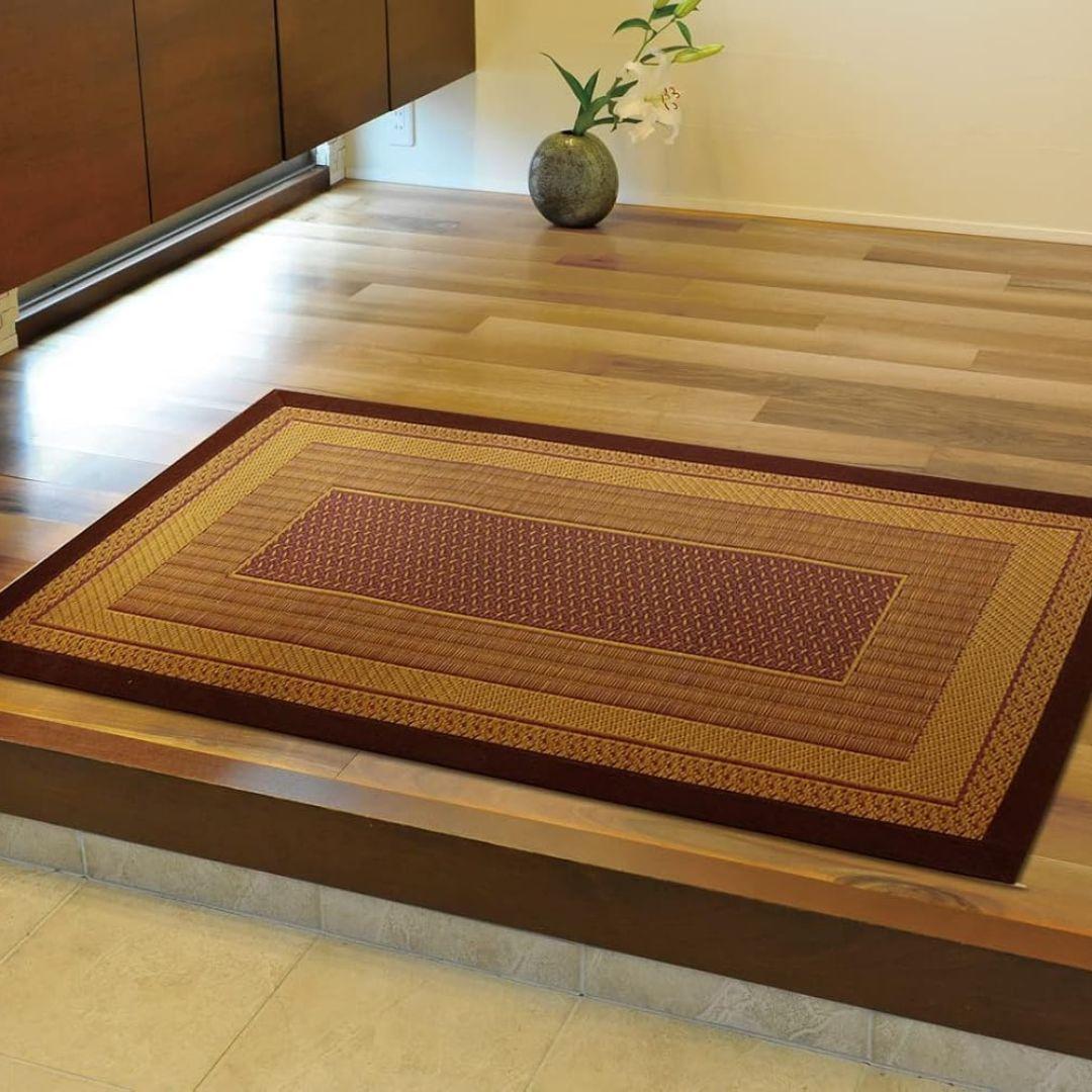 Ikehiko Eco-Friendly Natural Igusa Rush Grass Door Mat