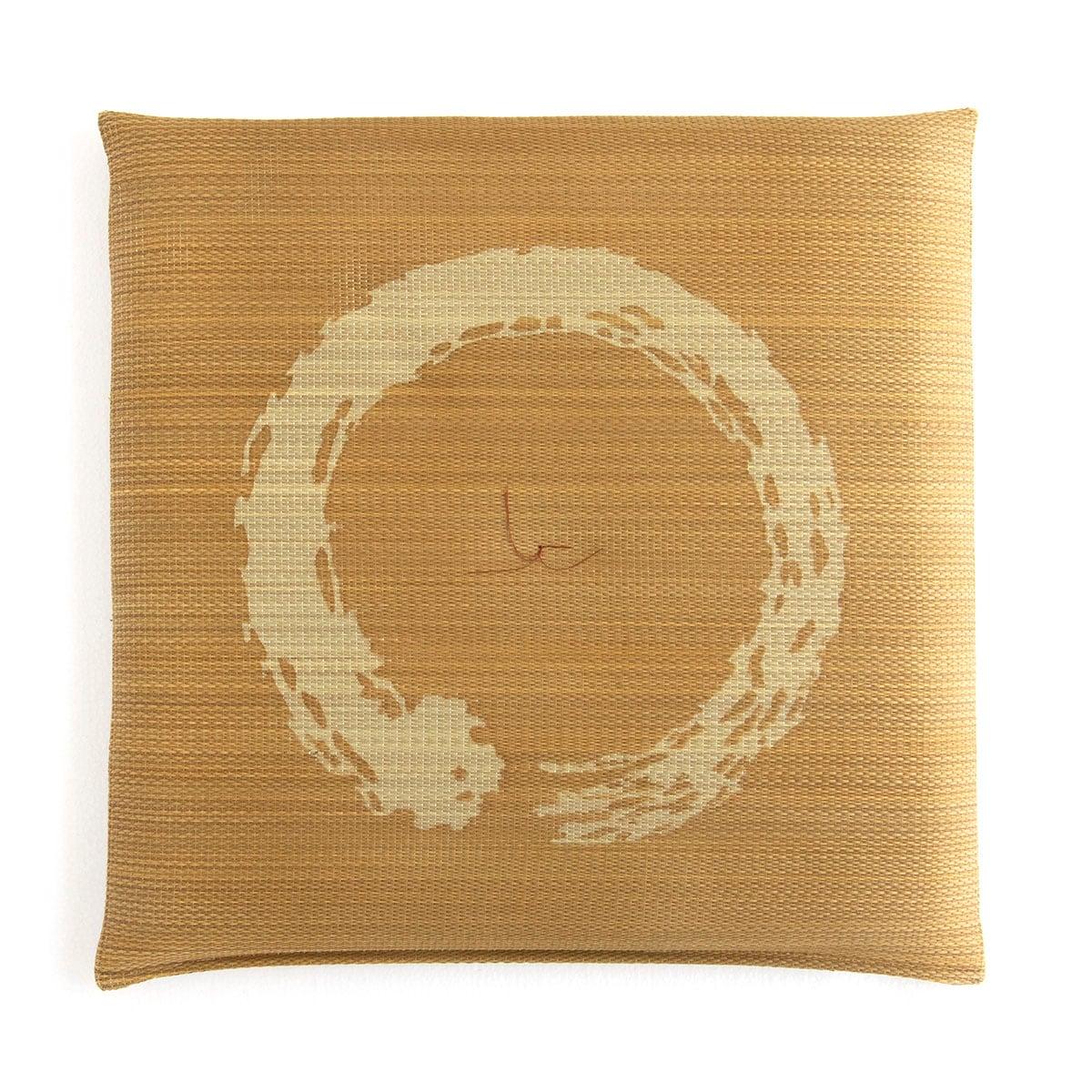 Ikehiko Igusa Rush Grass Tatami Floor Cushion 55x55 cm Natural
