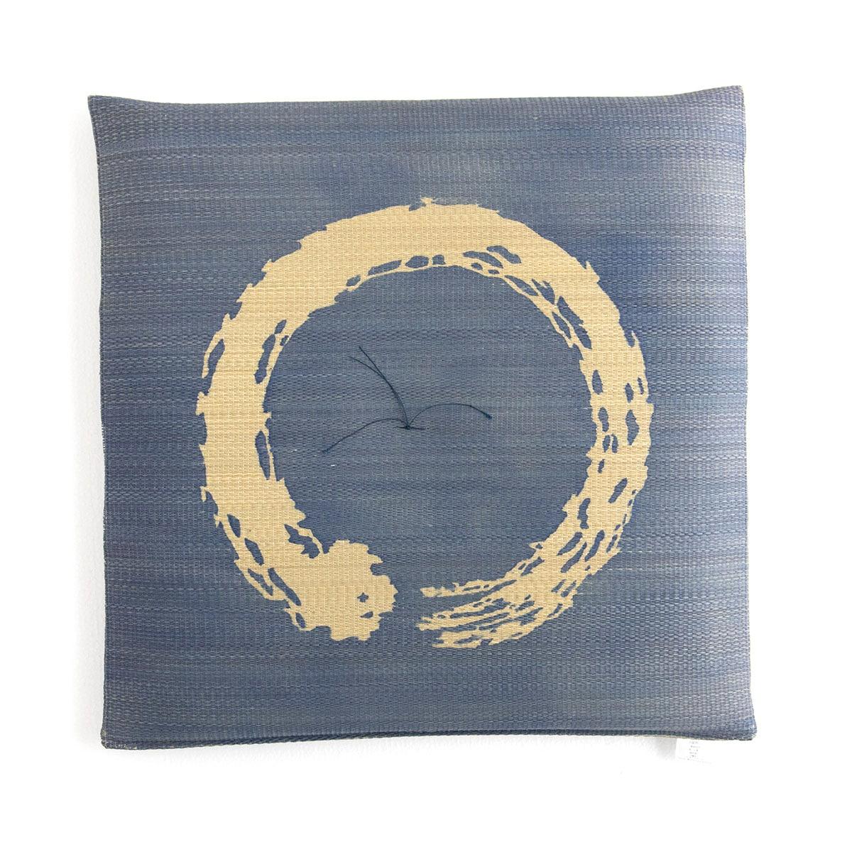 Ikehiko Igusa Rush Grass Tatami Floor Cushion 55x55 cm Natural
