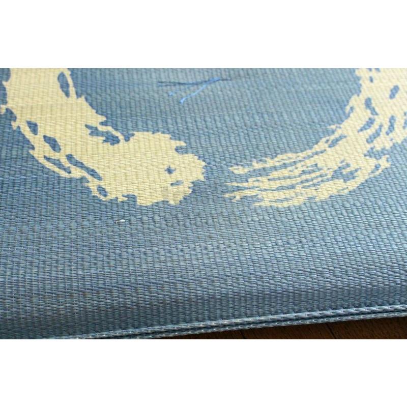 Ikehiko Igusa Rush Grass Tatami Floor Cushion 55x55 cm Natural