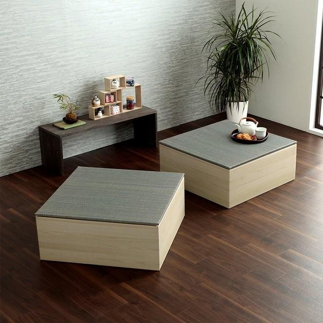 Ikehiko 70cm Raised Tatami Mat – Natural Rush Grass Flooring