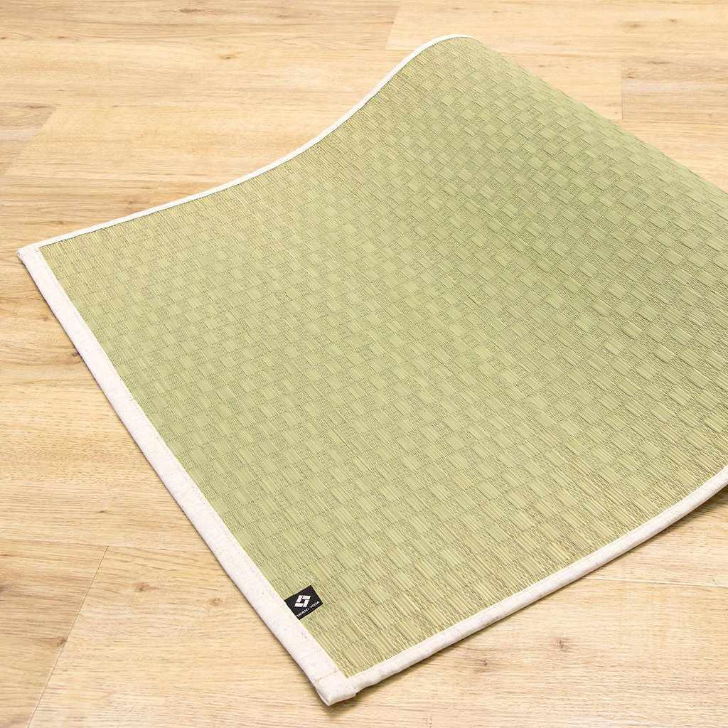 Ikehiko Natural Rush Grass Tatami Yoga Mat 185cm Eco‑Friendly